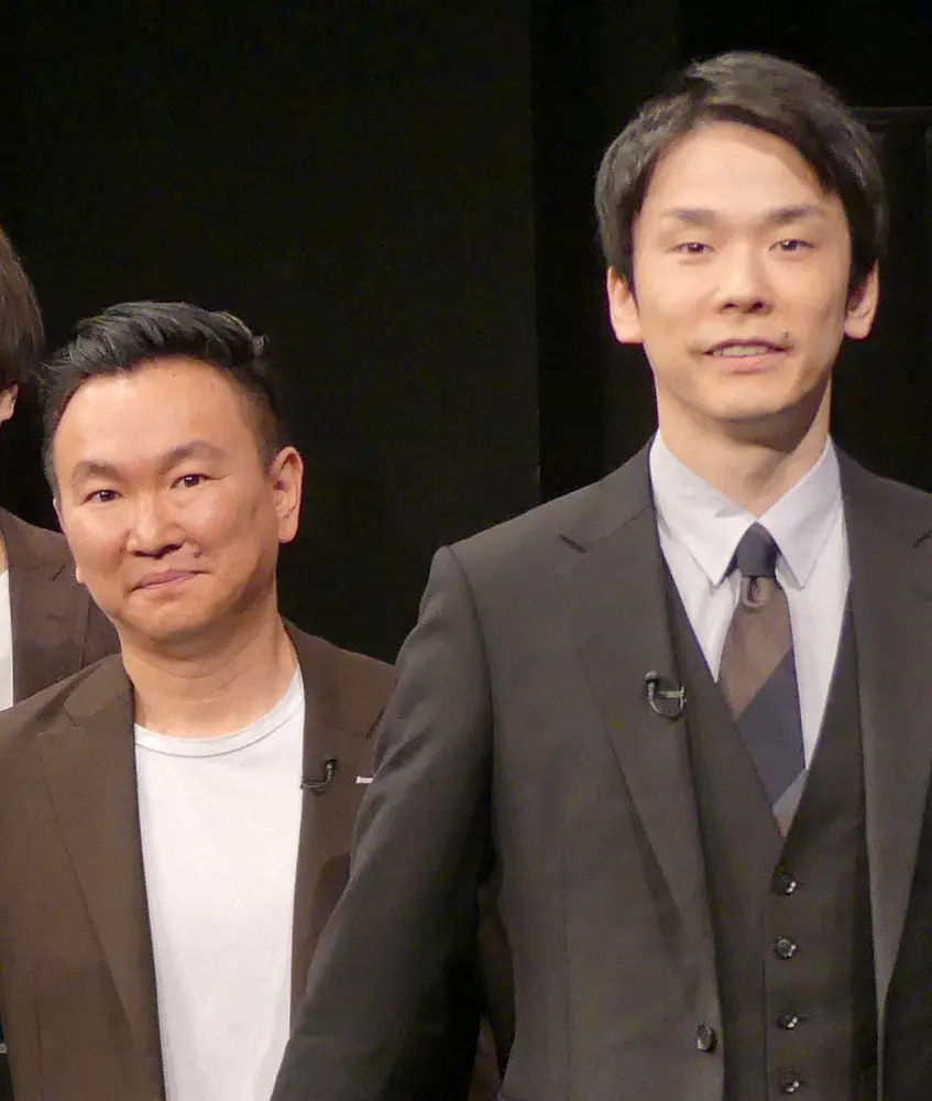 お笑いコンビ「かまいたち」の山内健司（左）、濱家隆一 - スポニチ