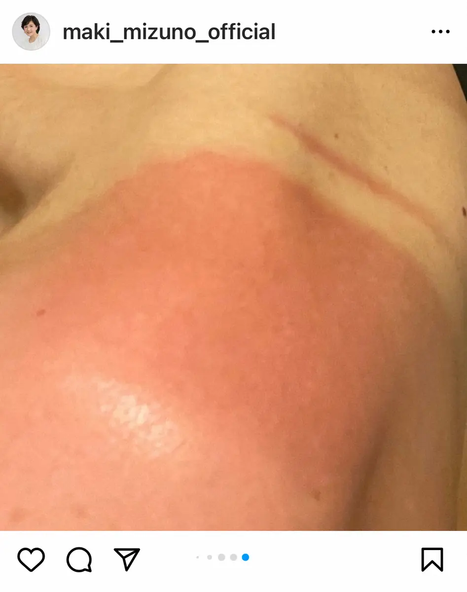 水野真紀インスタグラム（@maki_mizuno_official）から - スポニチ