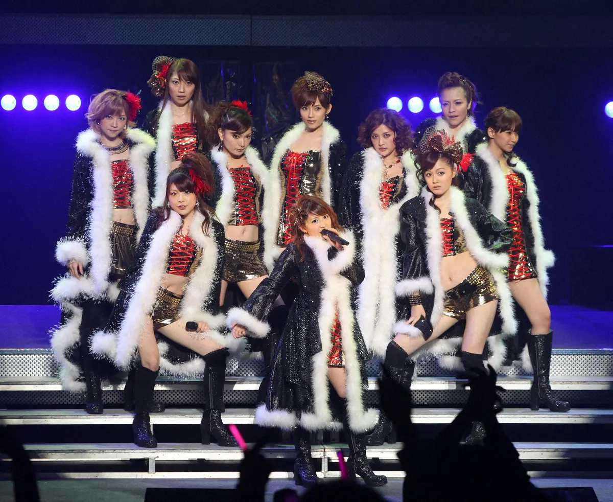 ドリーム モーニング娘。」結成イベント＞LOVEマシーンを熱唱する