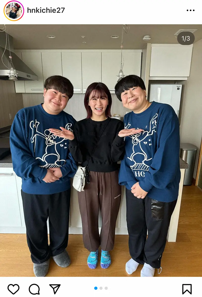 夜のひと笑い」いちえインスタグラム（＠hnkichie27）から - スポニチ