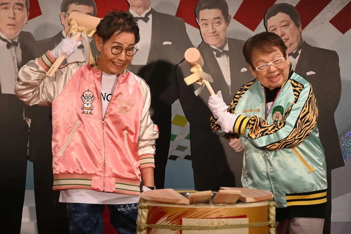 ザ・ドリフターズ展」オープニングセレモニー＞フォトセッションに