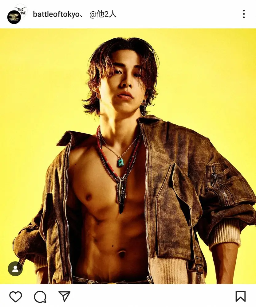 THE RAMPAGE」RIKUのインスタグラム（@_riku_r.m.p.g_ldh）より