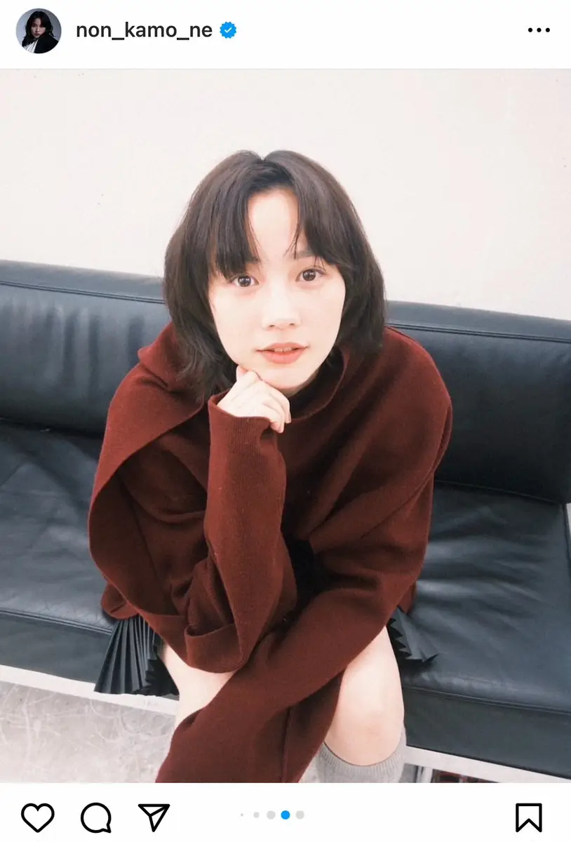 のんの公式インスタグラム（@non_kamo_ne)から - スポニチ Sponichi