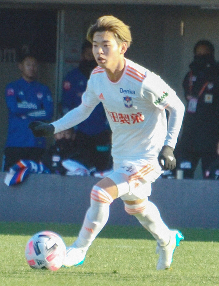 J2新潟MF本間 J1昇格の徳島完全移籍へ、昨季自己最多7得点7アシスト