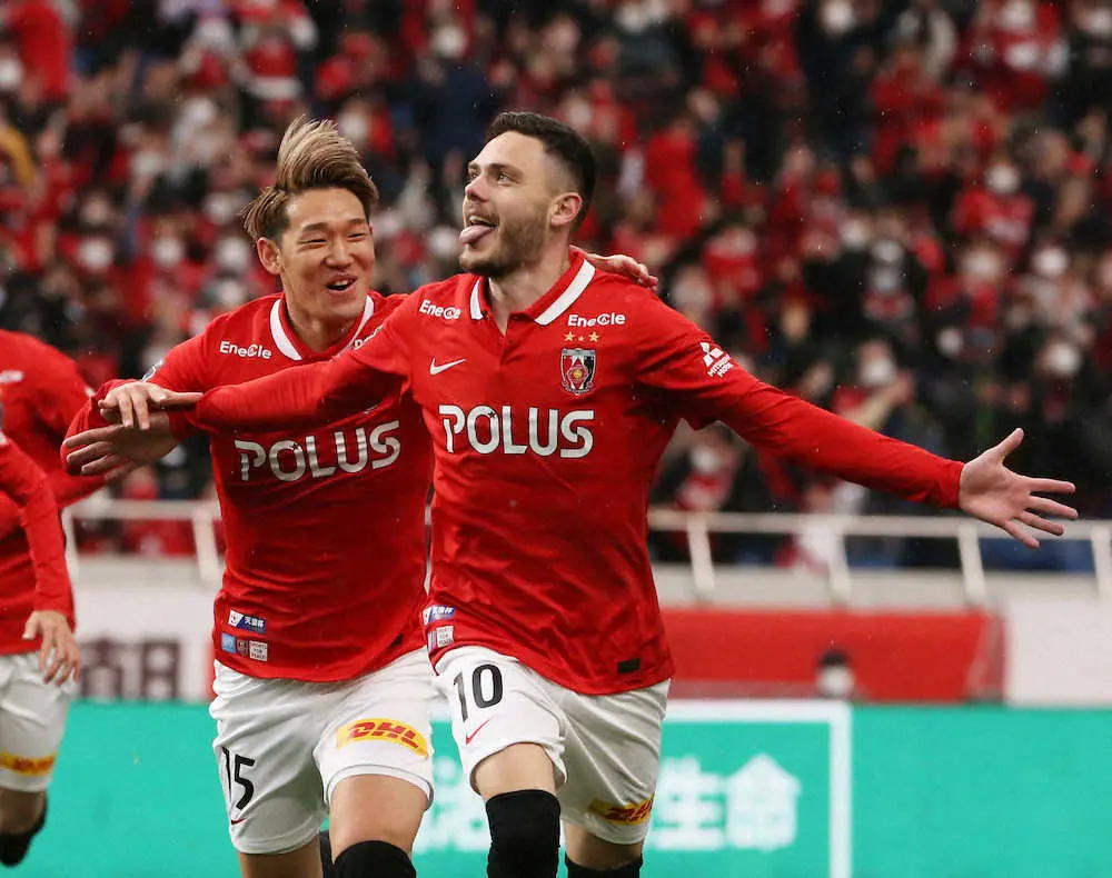 浦和の新10番モーベルグが鮮烈なデビュー弾 自身の誕生日前日に“祝砲