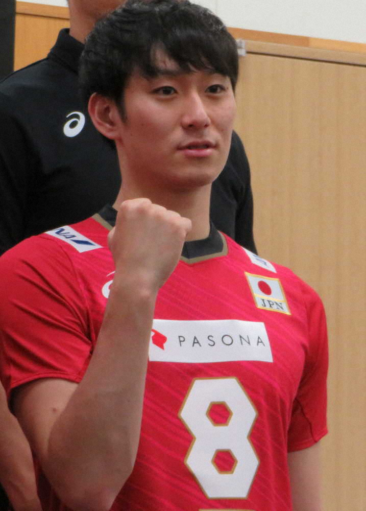 バレー男子代表が始動 柳田主将「東京五輪も視野に…結果求める
