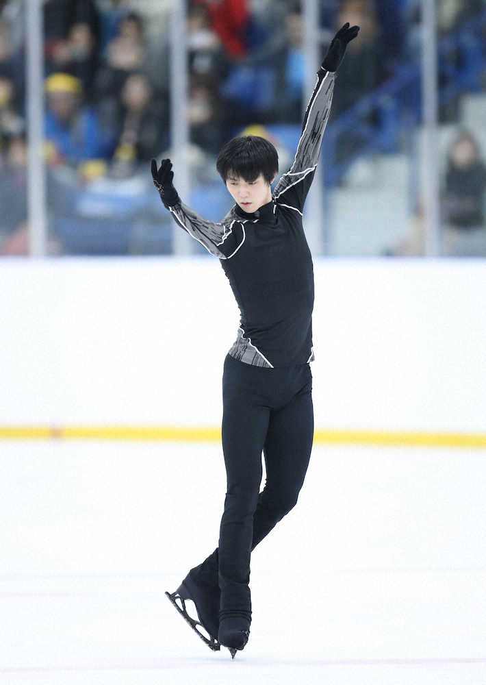 羽生結弦 復活の「Origin」 14日公式練習ドキュメント - スポニチ