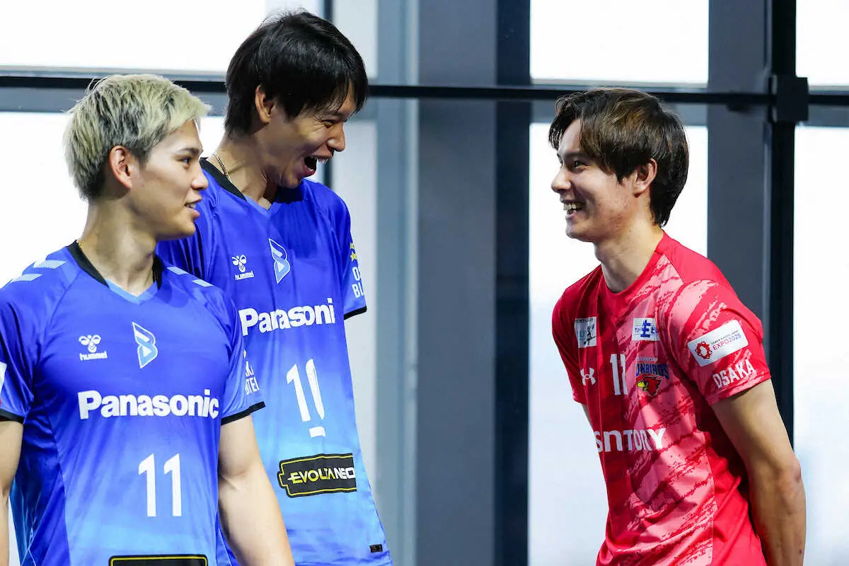 高橋藍「西田選手のサーブを返す」西田有志「良いサーブ打つ準備したい