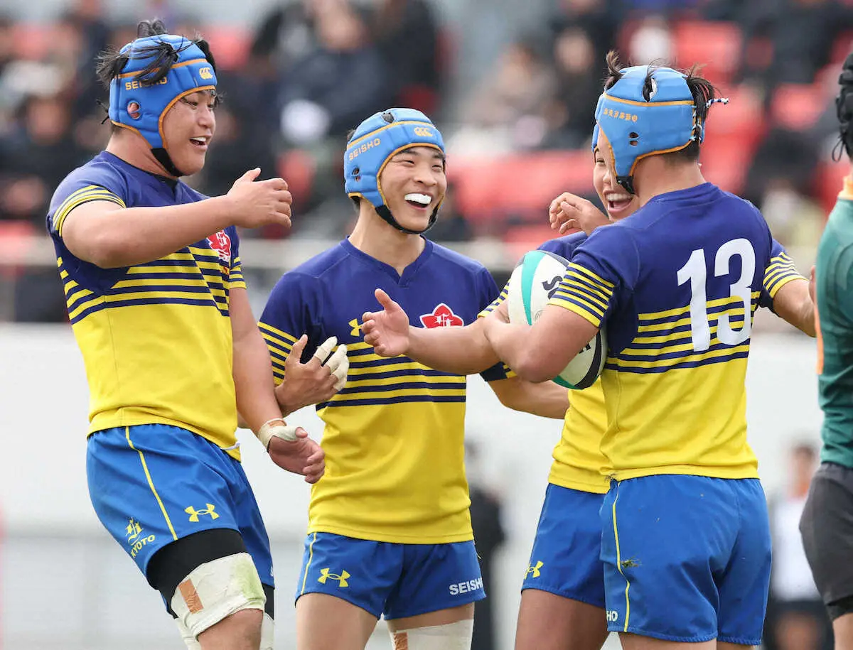 記事全文】【高校ラグビー】京都成章5大会ぶり決勝進出 6トライ圧倒 東