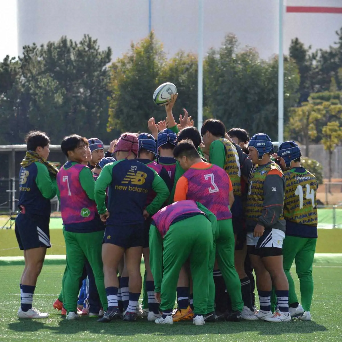 高校ラグビー】桐蔭学園、決勝前日の練習に負傷したHO堂薗は不在 大阪