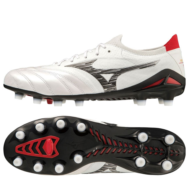 ミズノ サッカースパイク モレリア NEO 4 β JAPAN ホワイト カンガルー