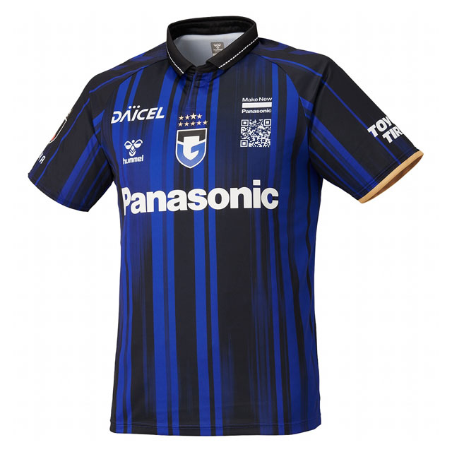 ヒュンメル 2025 ガンバ大阪 ホーム レプリカユニフォーム シャツ 半袖