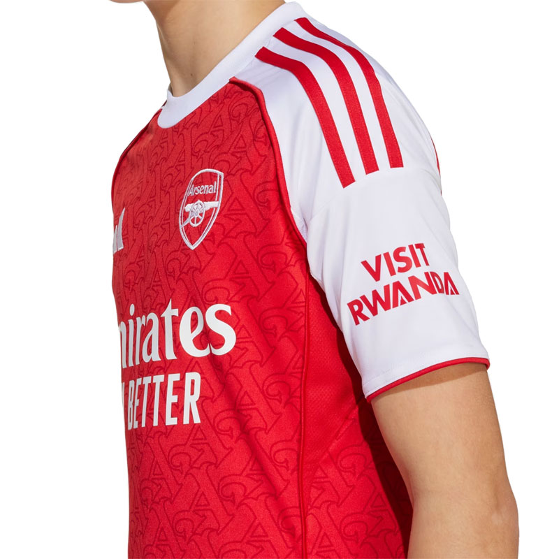 25-26 アーセナル ホームユニフォーム 背番号6番 Gabriel adidas