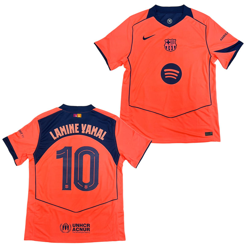 ナイキ FC バルセロナ FCB 25-26 スタジアム サード ブライトマンゴー