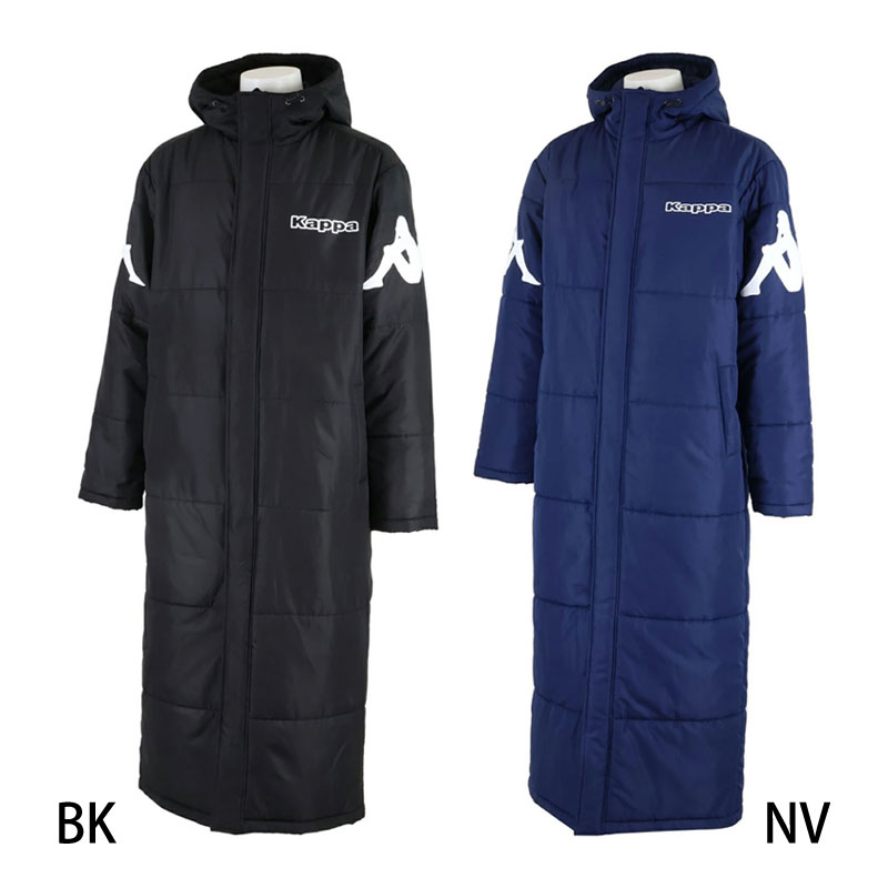 カッパ/kappa 軽量タフタベンチコート サッカー フットサル ベンチ