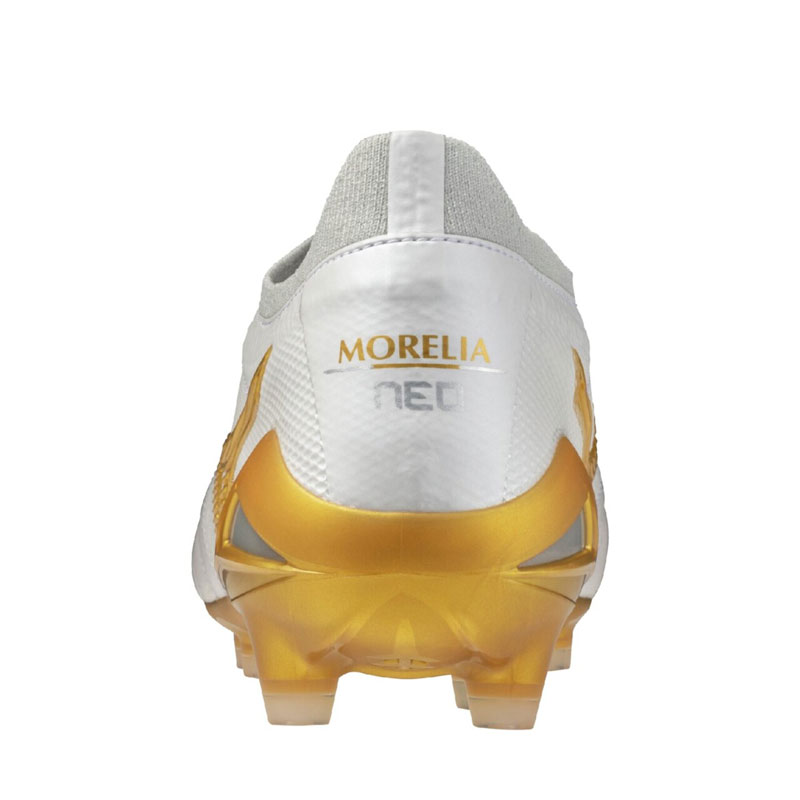 ミズノ モレリア NEO 4 β JAPAN ホワイト ゴールド サッカースパイク