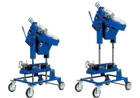 昇降式全球種ピッチングマシン/NB421K｜ニッシンエスピーエム