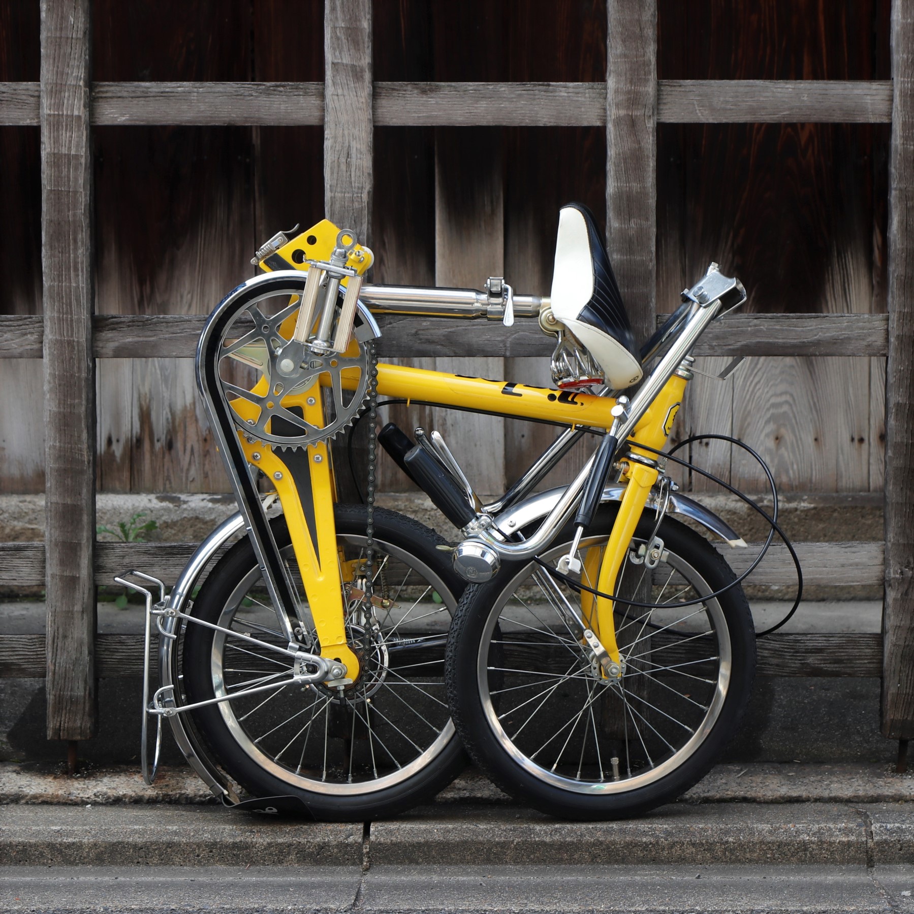 BLOG 昭和レトロ ビンテージ 折りたたみ自転車 【 BRIDGESTONE