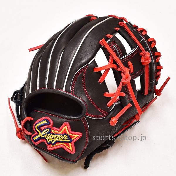 完売御礼 久保田スラッガー KSN-J6 少年軟式用 ブラック 赤紐 カスタム