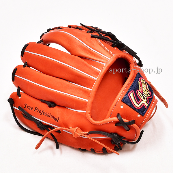 久保田スラッガー KSN-TA6 内野手用 Fオレンジ×ブラック紐 C-7835 軟式