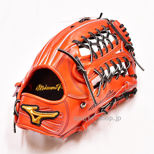 Mizuno Pro 硬式グローブ オレンジ外野用ビッグM