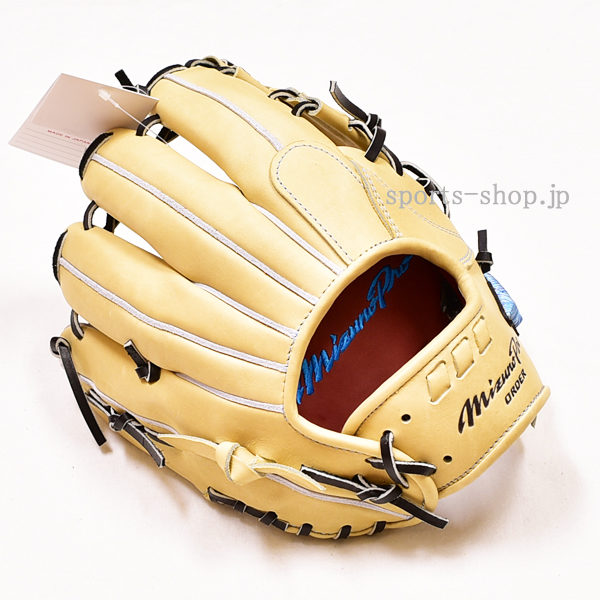 ミズノプロ 硬式用 オーダー ダイバーシティブルー 内野手用 坂本型 5D