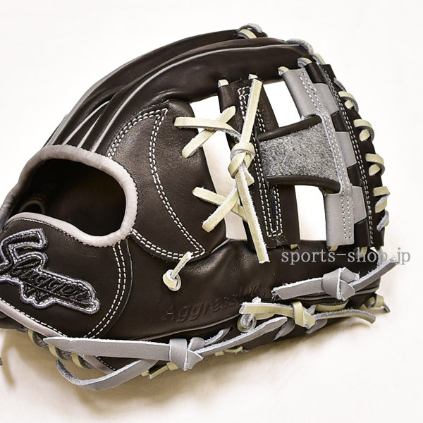 久保田スラッガー 軟式用 オーダー 内野手用 KSN-AR1 W53 ブラック×D