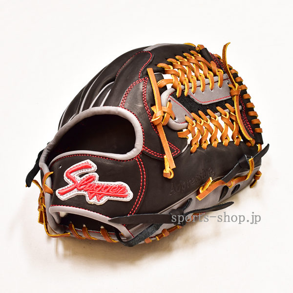 久保田スラッガー 軟式用 オーダー 内野手用 KSN-D1 W55 ブラック×D