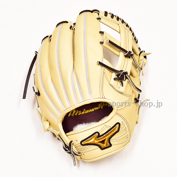 ミズノプロ 硬式用 オーダー 内野手用 ブロンド 藤田型 IBライン入り