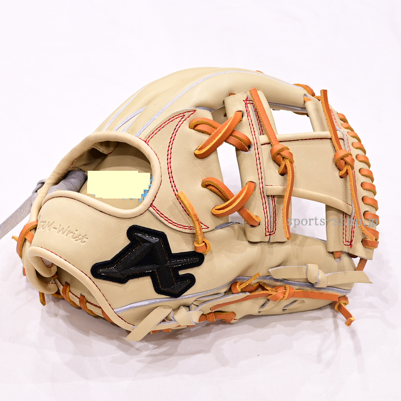 秦野市 K.U選手 アトムズ 硬式用 内野手用 オーダー グラブ Cブラウン