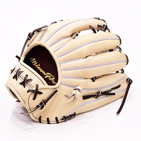 ミズノプロ 硬式用 オーダー 外野手用 AXI ブロンド 左投げ用 ショック