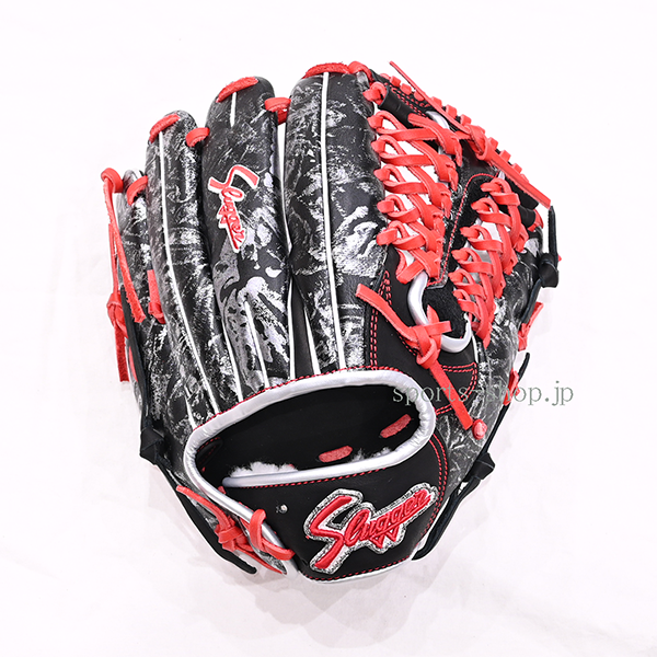 久保田スラッガー 限定品 SP-2021G 軟式グラブ ブラック×シルバー