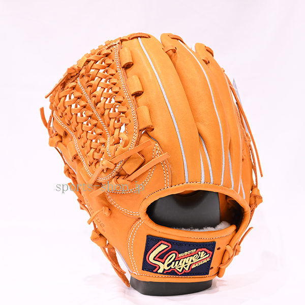 直営店購入！久保田スラッガー 硬式オレンジ 左投 スラッガー 軟式