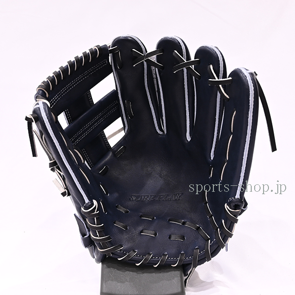 シュアプレイ 硬式用 SBG-FA156 ネイビー ブラック ジュテルレザー
