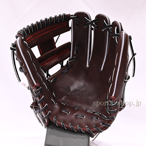和牛JB 硬式用 JB-004S 内野手用 ブラウン ブラック紐 硬式 グローブ