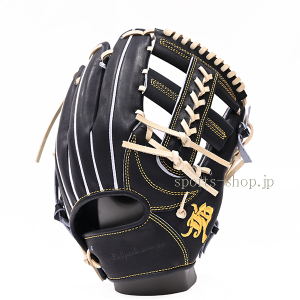 和牛JB 硬式用 JB-006S 限定 内野手用 Nブラック キャメル紐 硬式