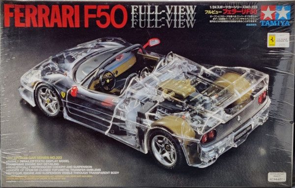 Tamiya Ferrari F50 with Clear Plastic Body - Spotlight Hobbies