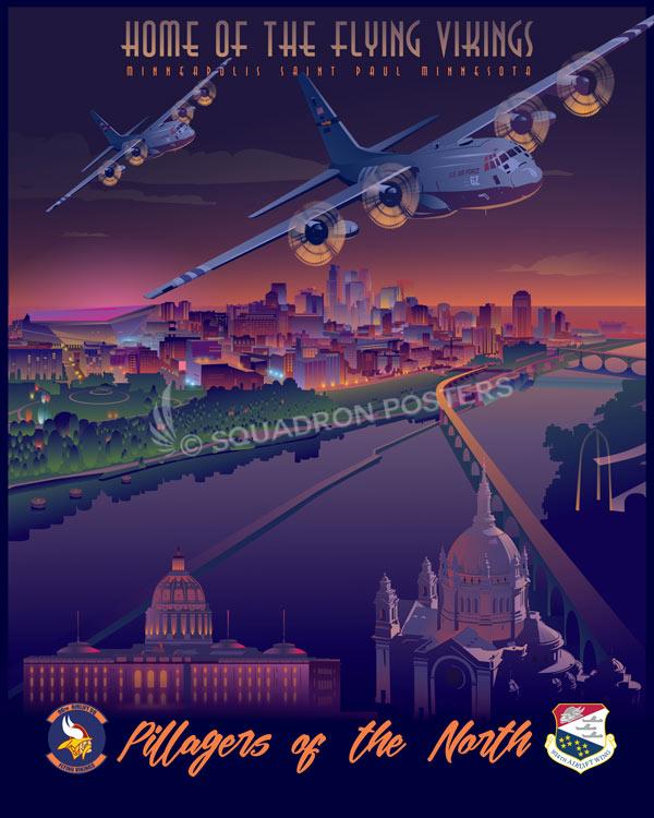 Minneapolis Saint Paul ARS 96th AS - Squadron Posters