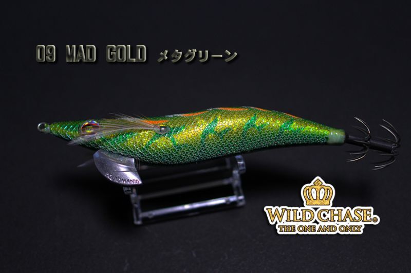 WILD CHASE 3.5号ラトル (09) MAD GOLD - エギングショップ SQUID MANIA