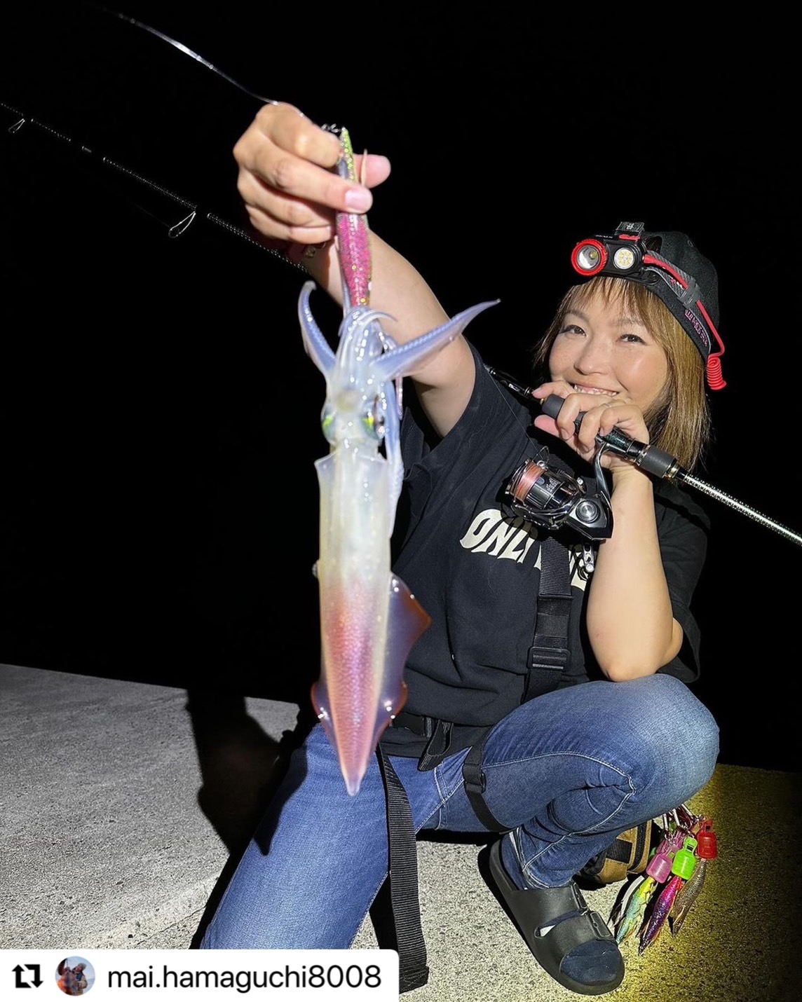 WILD CHASE 3.5号 (54) RG/閃光グリーンレッド(UV＆RED-glow