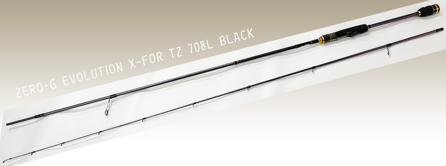 ZERO-G EVOLUTION X-FOR TZ 708L BLACK - エギングショップ SQUID MANIA