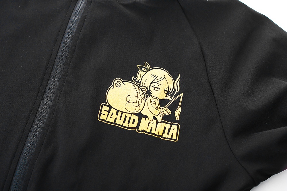 ワンランク上の大人のZIP UPパーカー『着ぐるみ女の子』 - エギング