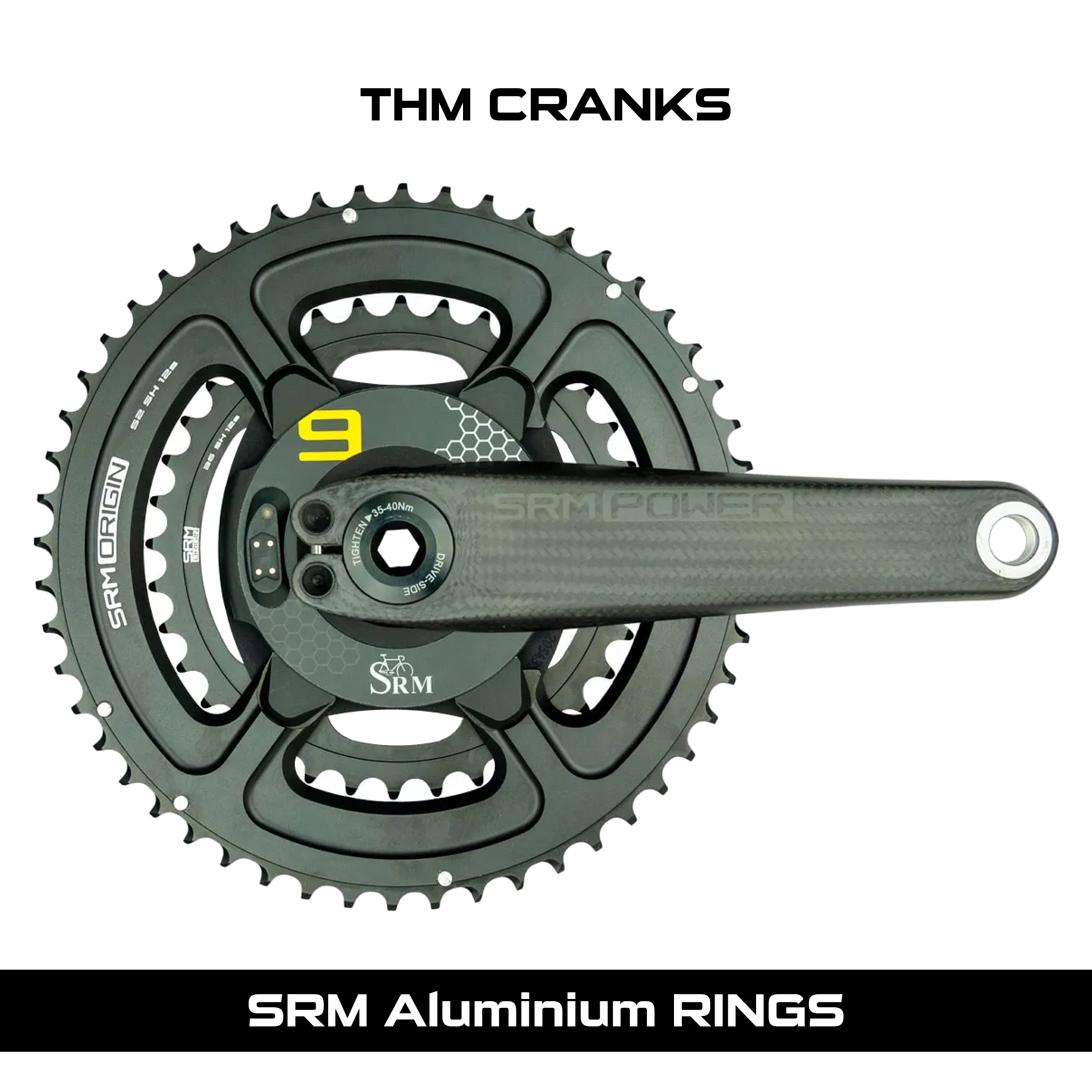オリジン THM クランク［チェーンリング付属］ | SRM POWER SHOP