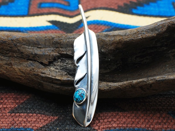 NATIVE SPIRIT K18 ホーク フェザー イエローゴールド バングル