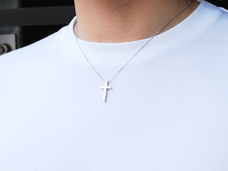TWO ME CROSS NECKLACE(S)/GARDEL（ガーデル） - DEFI - シルバー