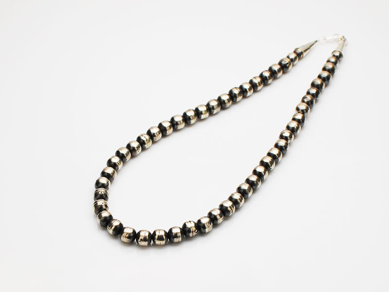 Navajo Pearl Necklace / 9mm/INDIAN JEWELRY（インディアンジュエリー