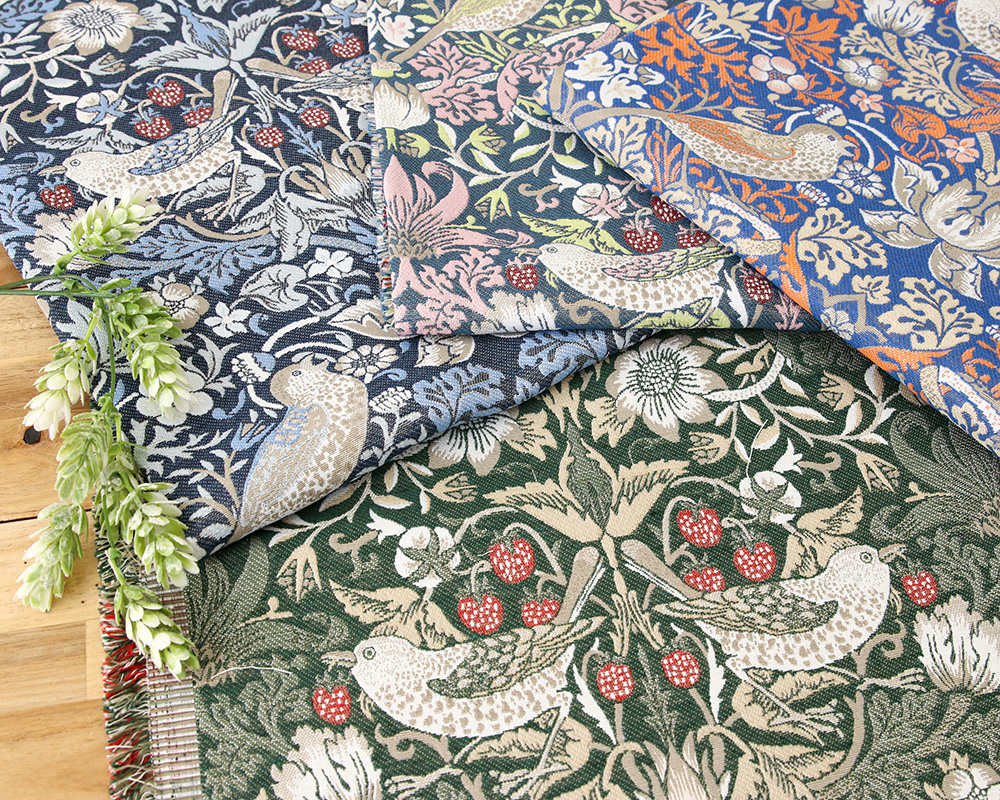 Import] 【William Morris】ジャガードファブリック・STRAWBERRY THIEF