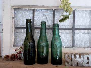 古道具 ガラスのビン 細 ガラス アンティーク レトロ USED 商品詳細