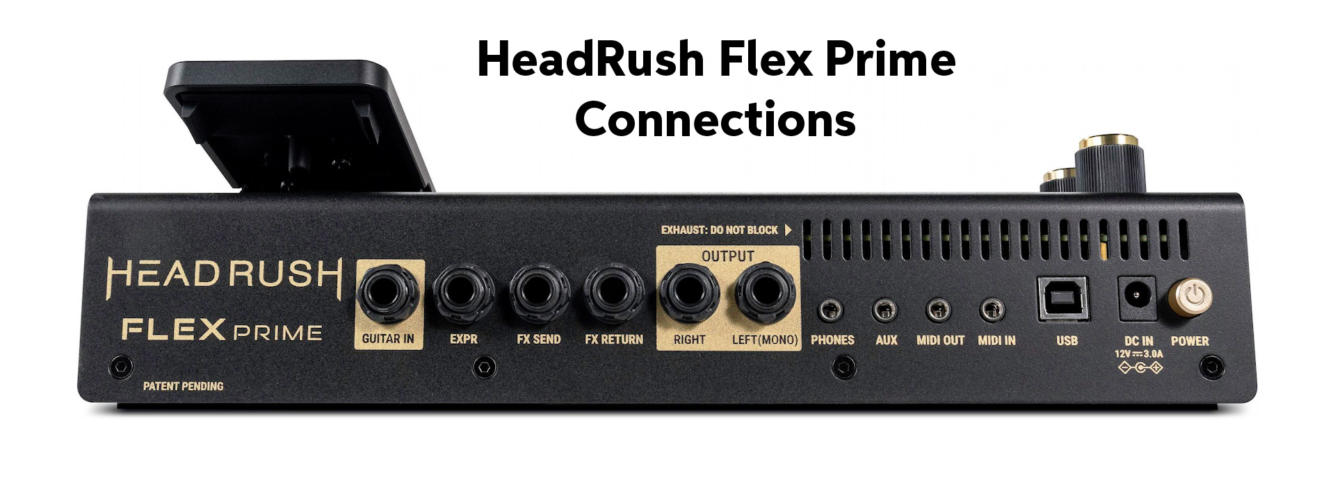 HeadRush Flex Prime Quickstart Guide | Sweetwater