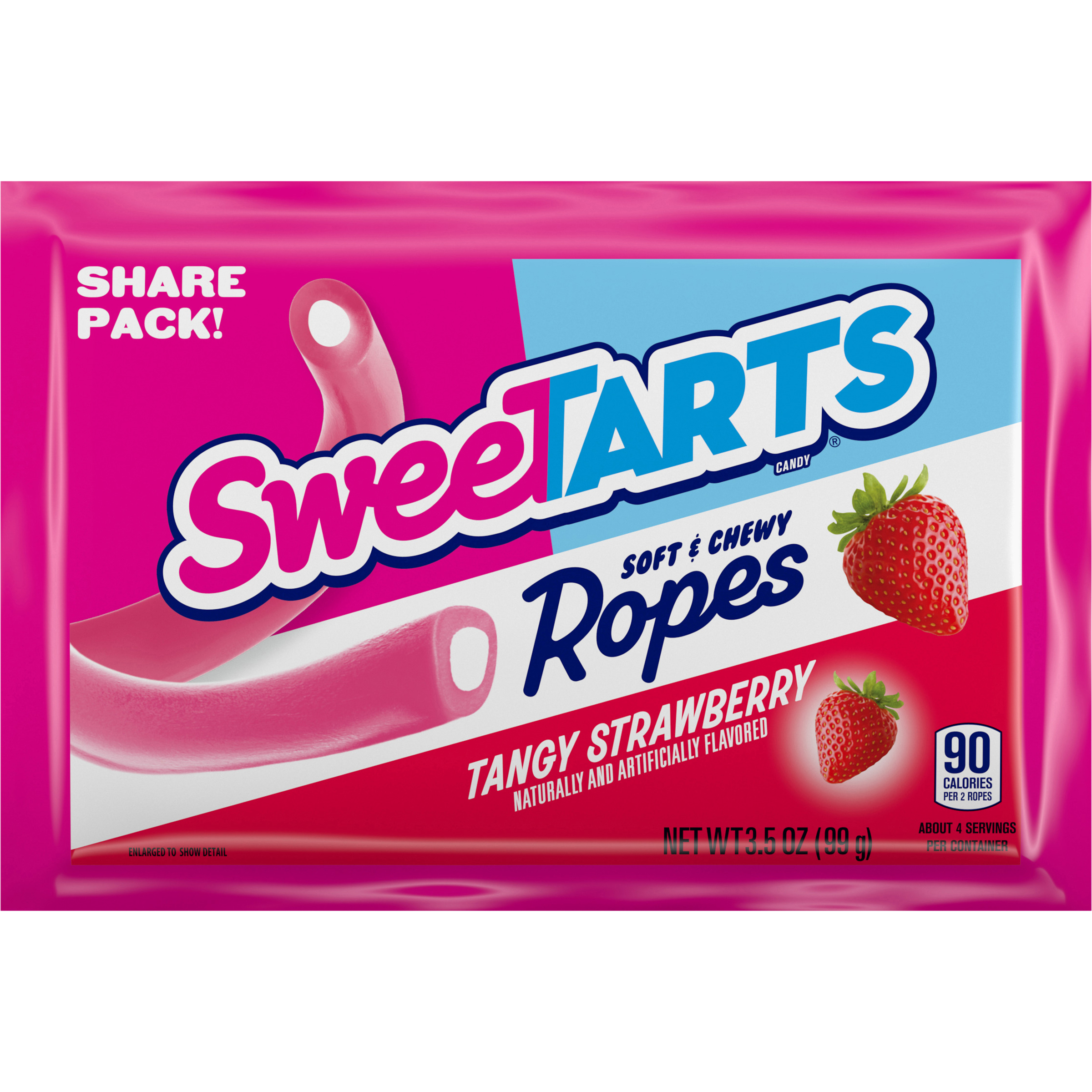 Tangy Strawberry Soft & Chewy Ropes | SweeTARTS